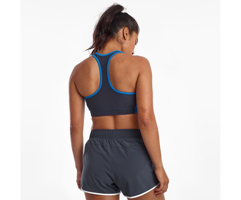 Blue Women's Saucony Skyrocket Bras | OKDNB7980