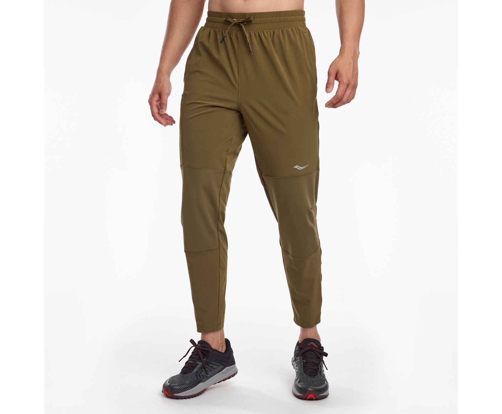 Dark Olive Men\'s Saucony Summit Jogger Pants | FTOYL1309