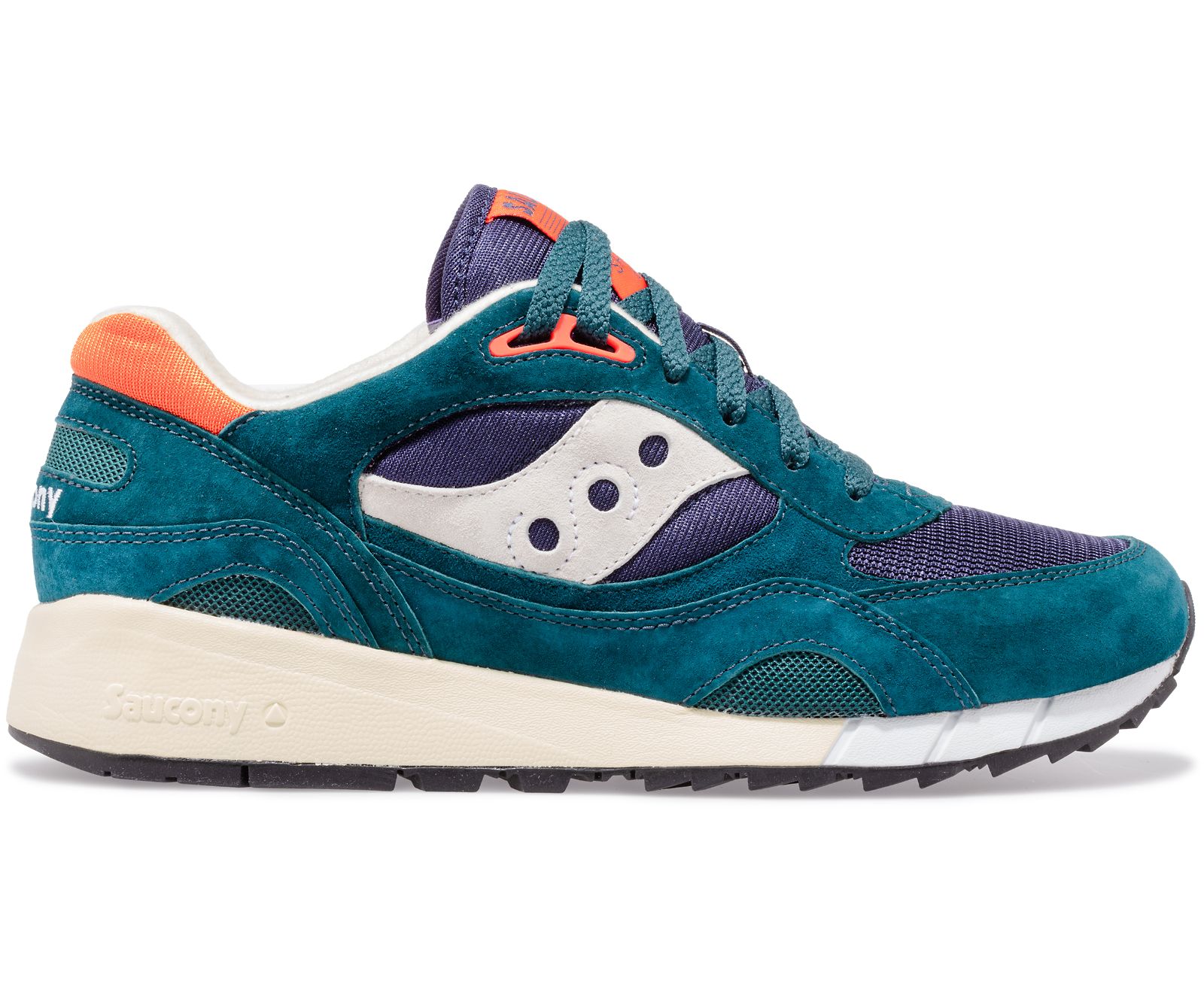 Green / Navy Men\'s Saucony Shadow 6000 Originals | QTBVA4038