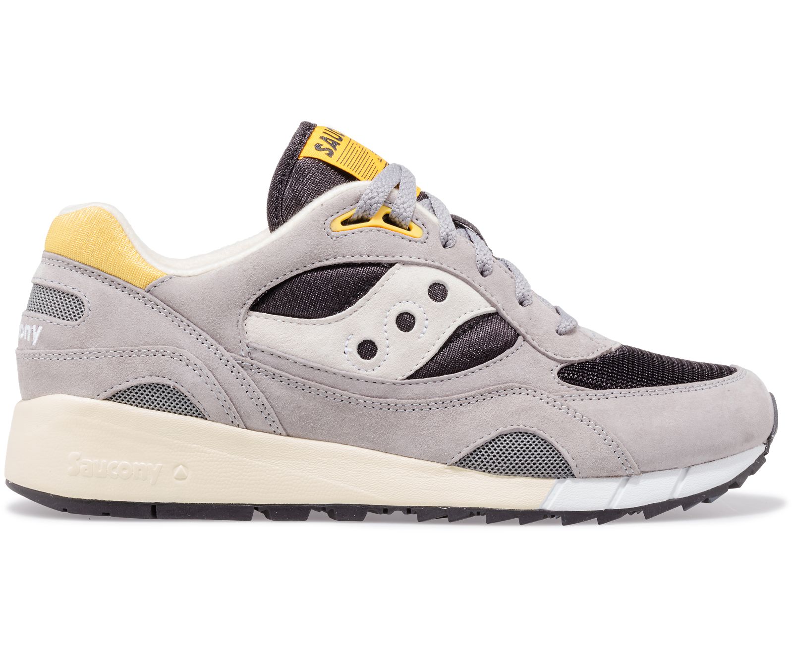 Grey / Black Men\'s Saucony Shadow 6000 Originals | UPHMA2163