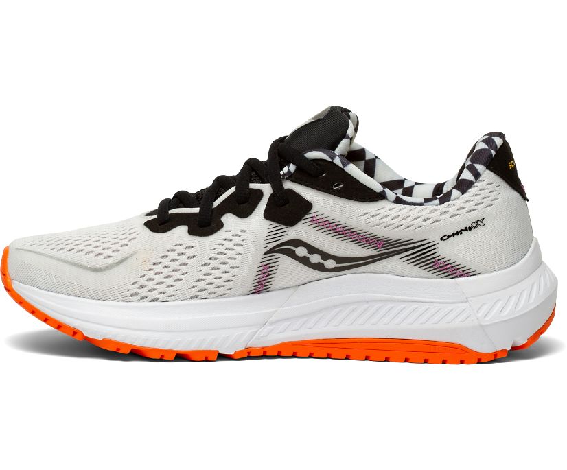 Grey / Black Women's Saucony Omni 20 Running Shoes | MQYDV4503