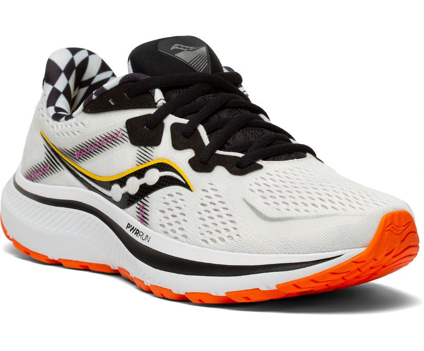 Grey / Black Women's Saucony Omni 20 Running Shoes | MQYDV4503