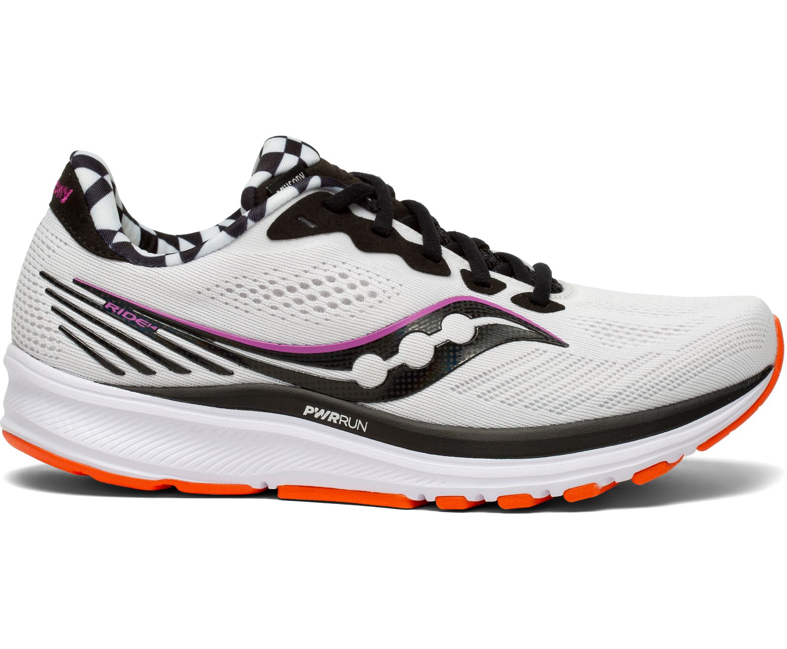 Grey / Black Women\'s Saucony Ride 14 Running Shoes | CATMP2685