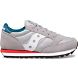 Grey / Blue / Red Kids' Saucony Jazz Original Sneakers | FNHVM5467