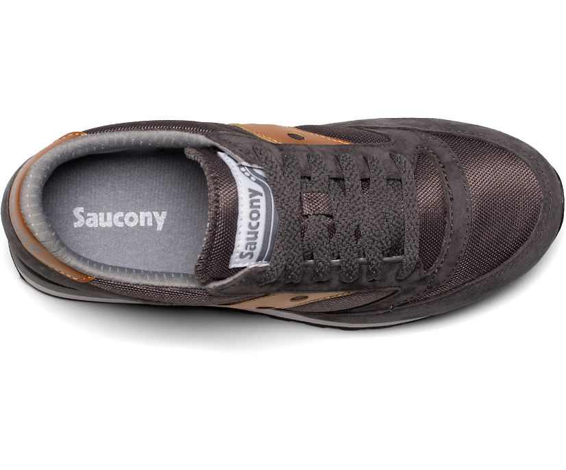 Grey / Gold Women's Saucony Jazz 81 Originals | YQVIB9248