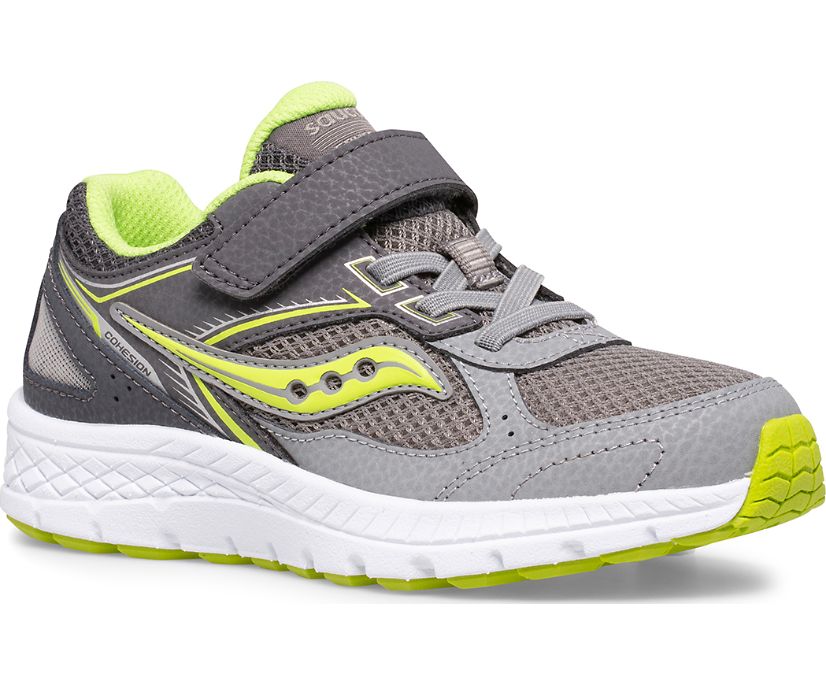 Grey Kids' Saucony Cohesion 14 A/C Sneakers | ZFPGL2396