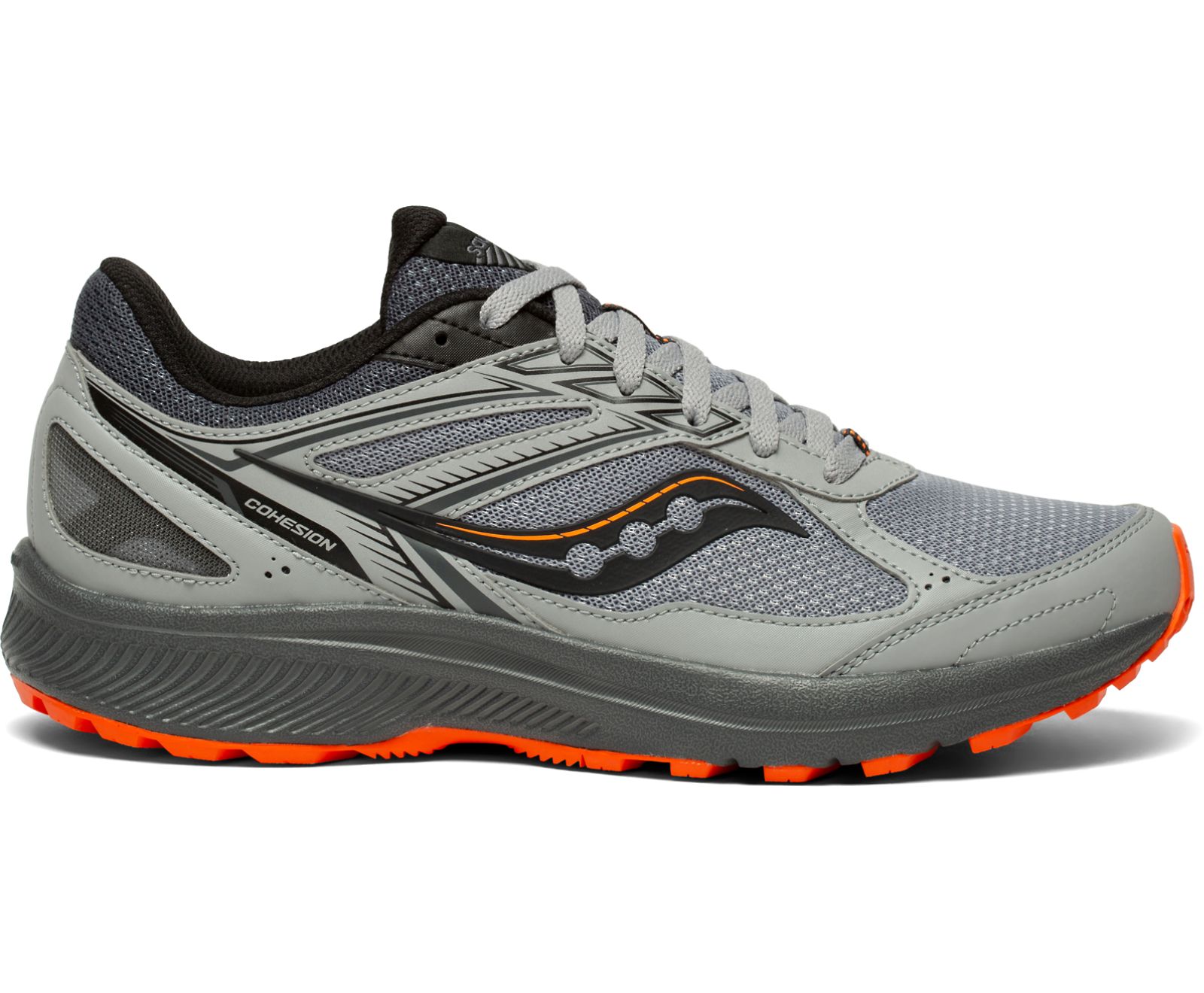 Grey / Orange / Blue Men\'s Saucony Cohesion Tr14 Trail Running Shoes | JHLPA7895