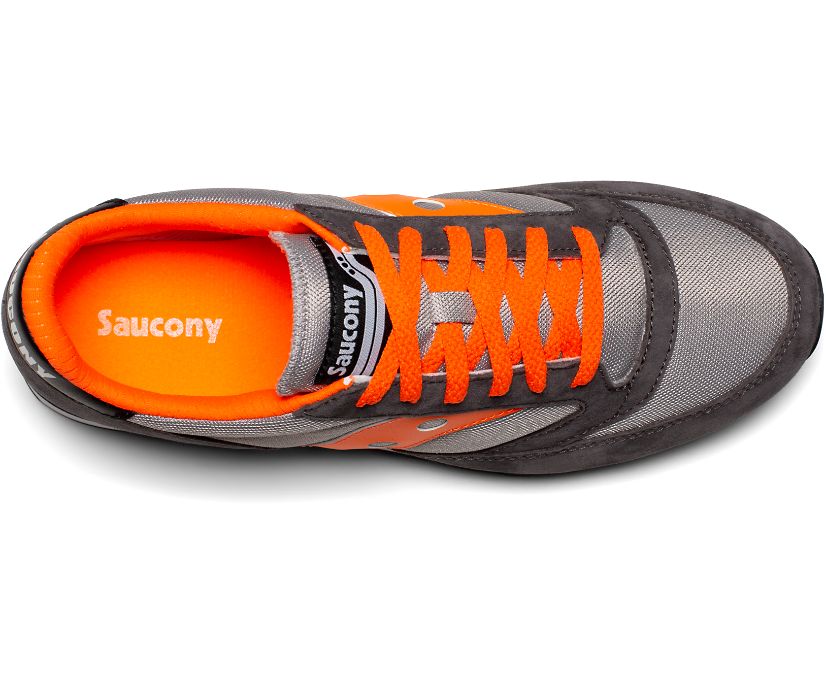 Grey / Orange / White Women's Saucony Jazz 81 Originals | MNDYX7319