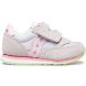 Grey / Pink / Green Kids' Saucony Baby Jazz Hook & Loop Sneakers | MVPAE8402