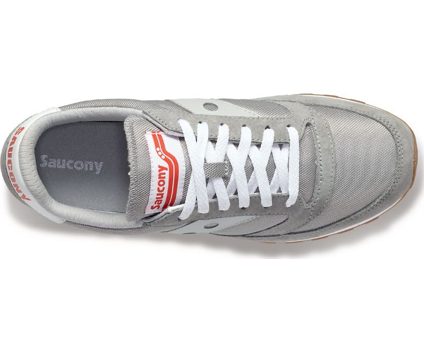 Grey / Red Women's Saucony Jazz 81 Originals | EDABT6382