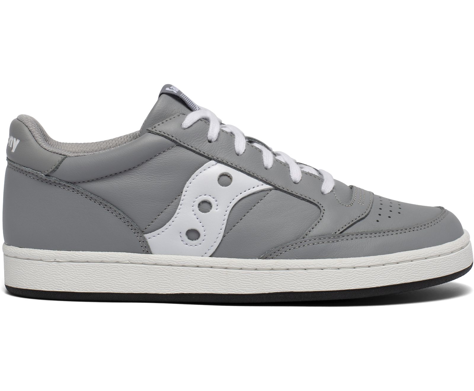 Grey / White Men\'s Saucony Jazz Court Originals | HJUBW2451