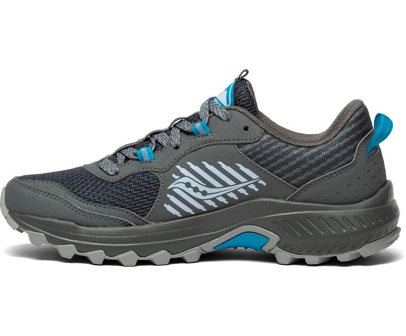 Grey Women's Saucony Excursion Tr15 Trail Running Shoes | OZFST2936