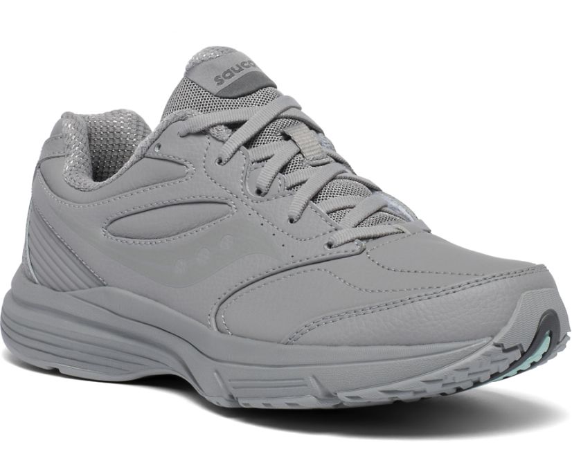 Grey Women's Saucony Integrity Walker 3 Walking Shoes | QAGNV8379