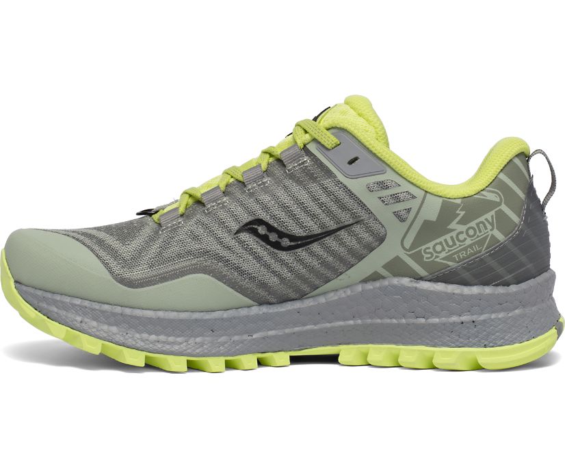 Light Green Women's Saucony Xodus 11 Trail Running Shoes | PELVW0481