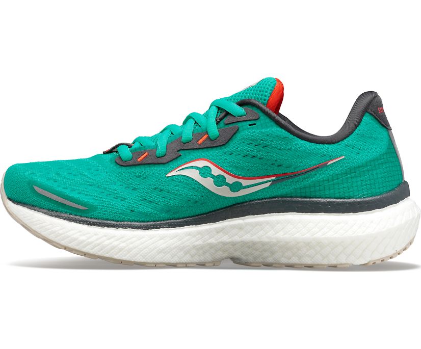 Mint Women's Saucony Triumph 19 Running Shoes | HIBNX3190