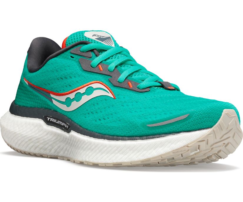 Mint Women's Saucony Triumph 19 Running Shoes | HIBNX3190