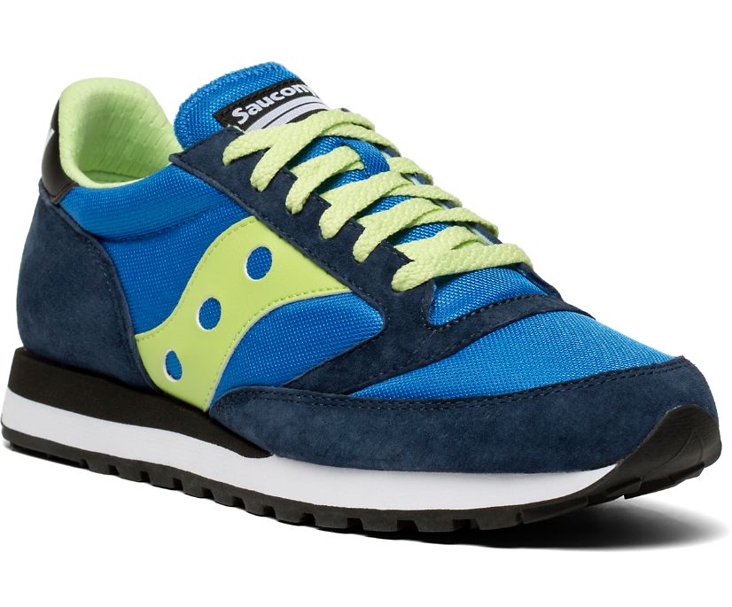 Navy / Blue / Green Women's Saucony Jazz 81 Originals | DTHYR8370