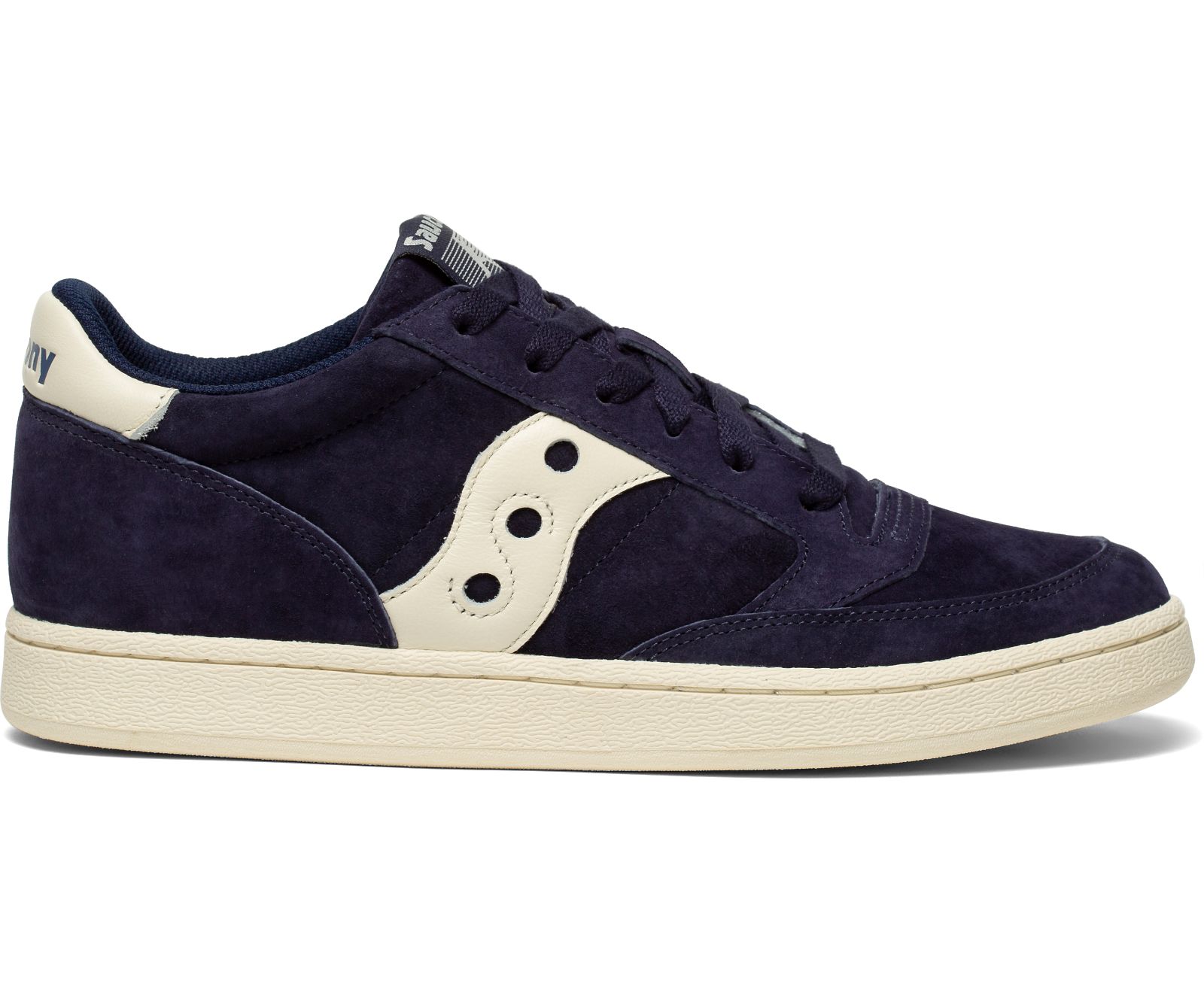 Navy Men\'s Saucony Jazz Court Nubuck Originals | KVPAQ1305