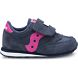 Navy / Pink Kids' Saucony Baby Jazz Hook & Loop Sneakers | OMBPQ0491