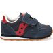 Navy / Red Kids' Saucony Baby Jazz Hook & Loop Sneakers | JOTDB9176