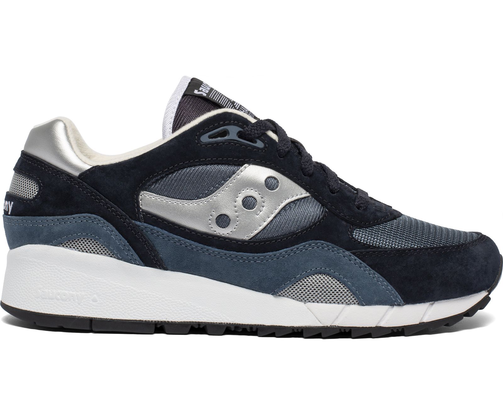 Navy / Silver Men\'s Saucony Shadow 6000 Originals | JXRDK3182