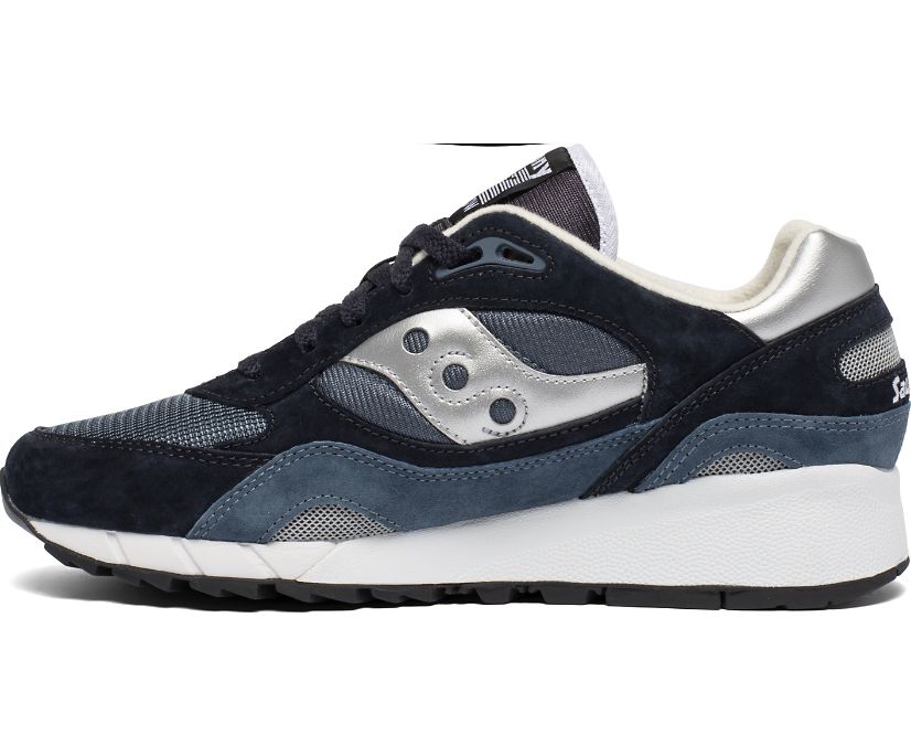 Navy / Silver Women's Saucony Shadow 6000 Originals | XKNIJ6891