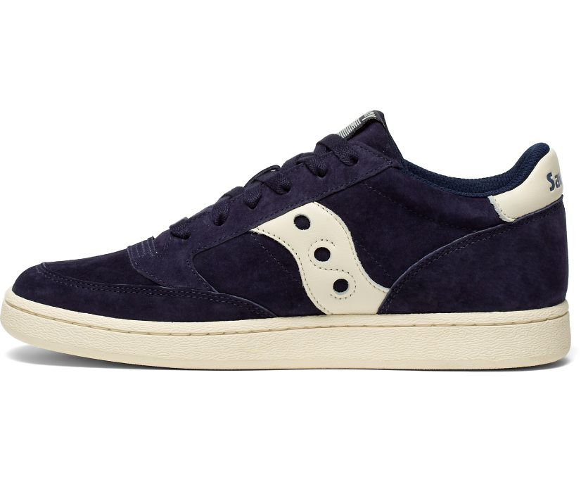 Navy Women's Saucony Jazz Court Nubuck Originals | PMVOL9601