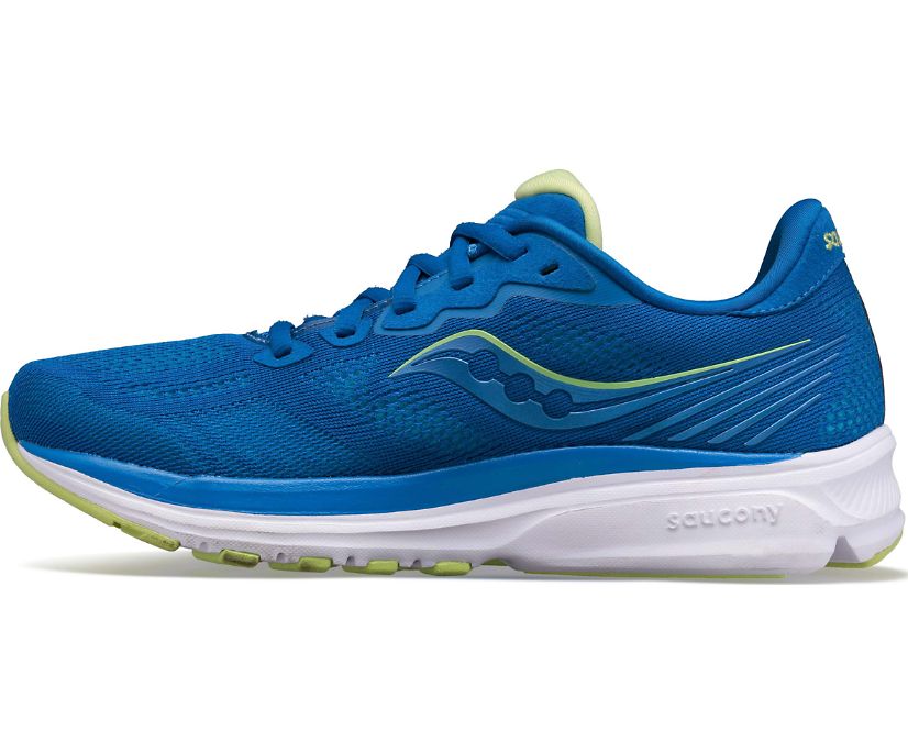 Navy Women's Saucony Ride 14 Running Shoes | MPAHB2638