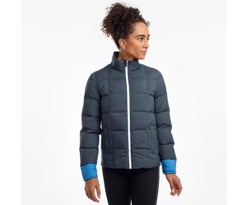 Navy Women\'s Saucony Snowdrift 2.0 Jackets | DMOGN0854