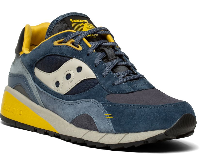 Navy / Yellow Women's Saucony Shadow 6000 Destination Unknown Originals | LZAVF6492