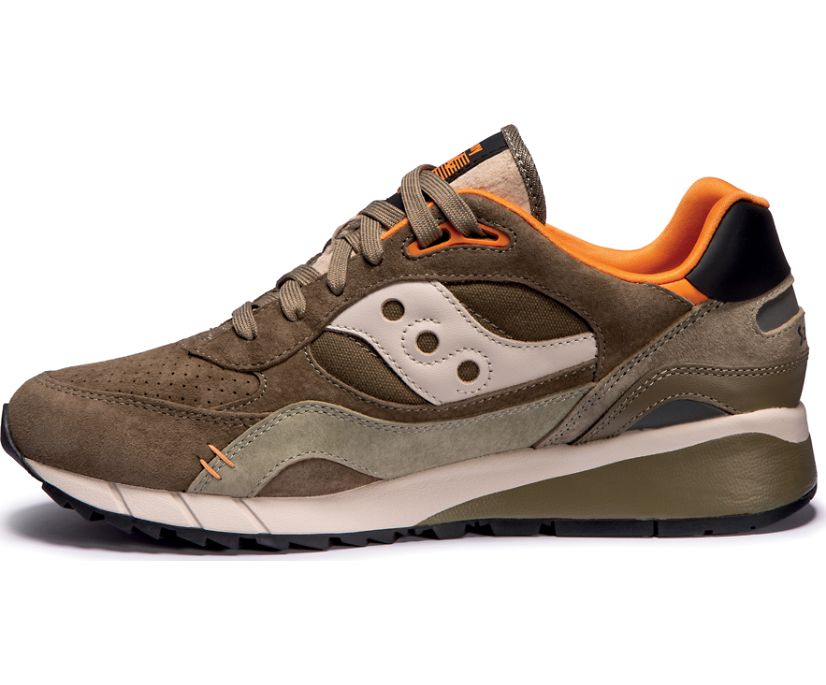 Olive / Orange Women's Saucony Shadow 6000 Destination Unknown Originals | BHIKT7938