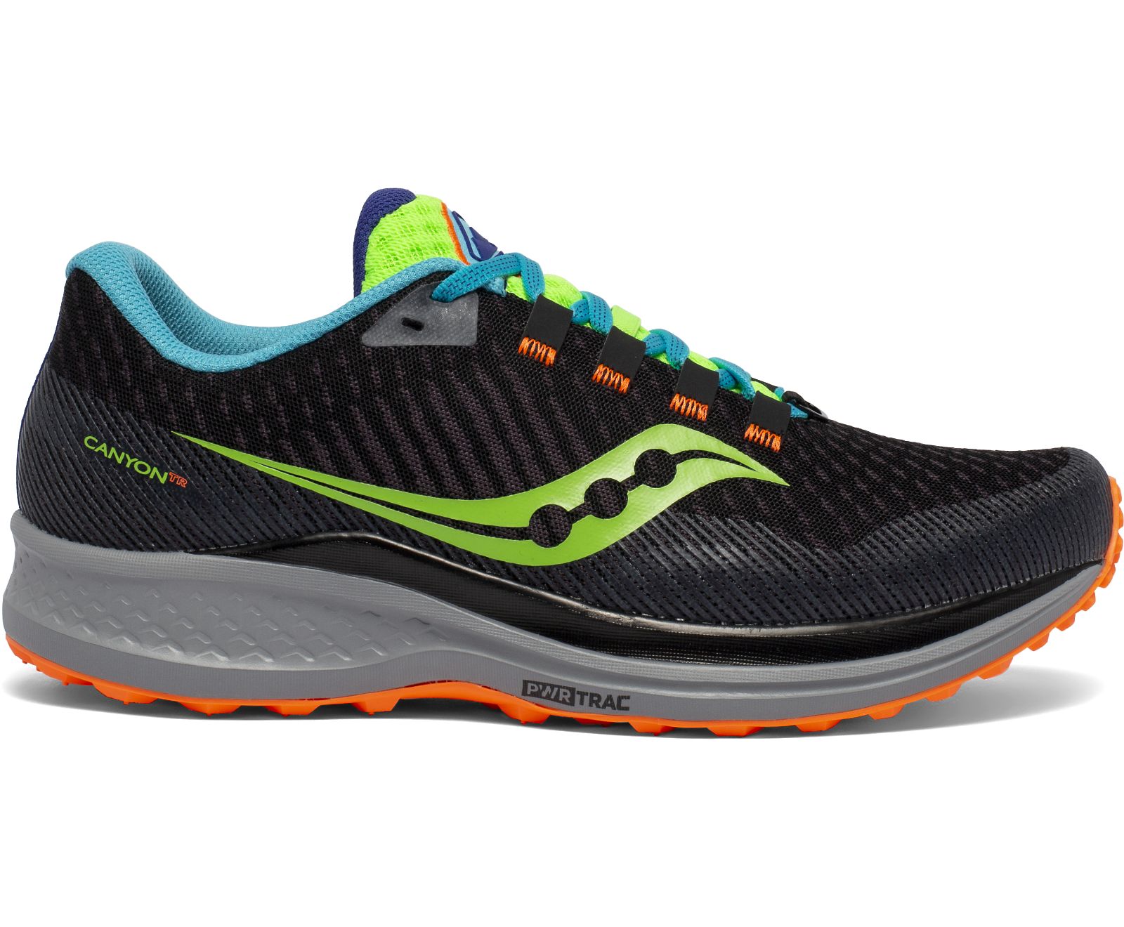 Orange / Black Men\'s Saucony Canyon Tr Trail Running Shoes | CDQME9308