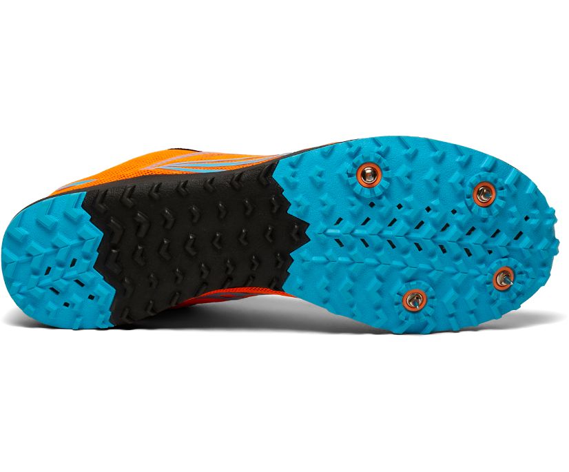 Orange / Blue Women's Saucony Kilkenny Xc9 Spike Running Shoes | SQIDG4518