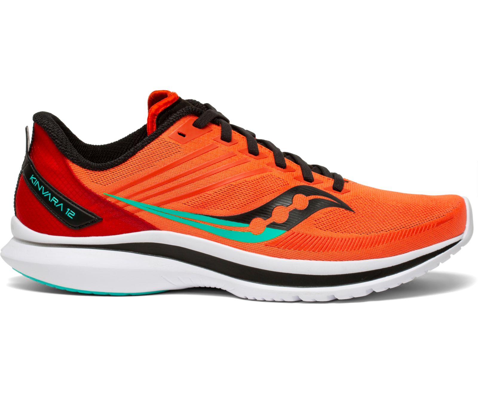 Orange / Deep Red Men\'s Saucony Kinvara 12 Running Shoes | TVUQY1657