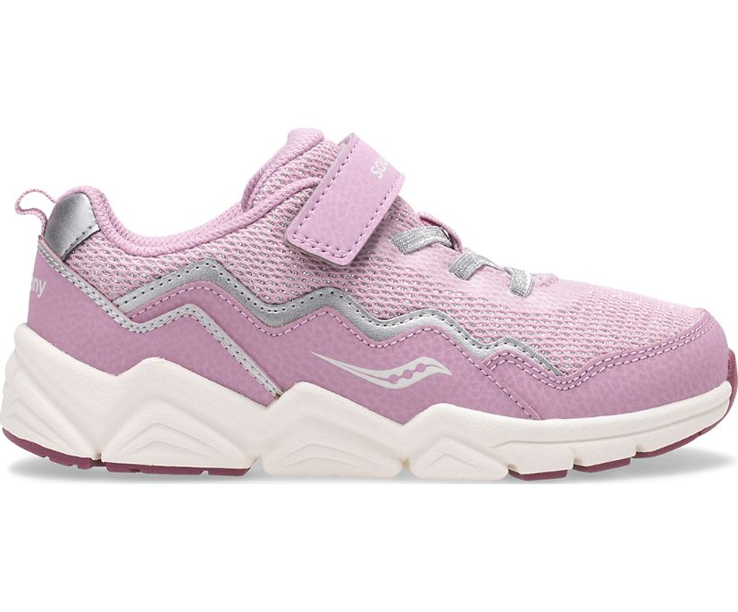 Pink Kids' Saucony Flash A/C 2.0 Sneakers | AZYSN1465