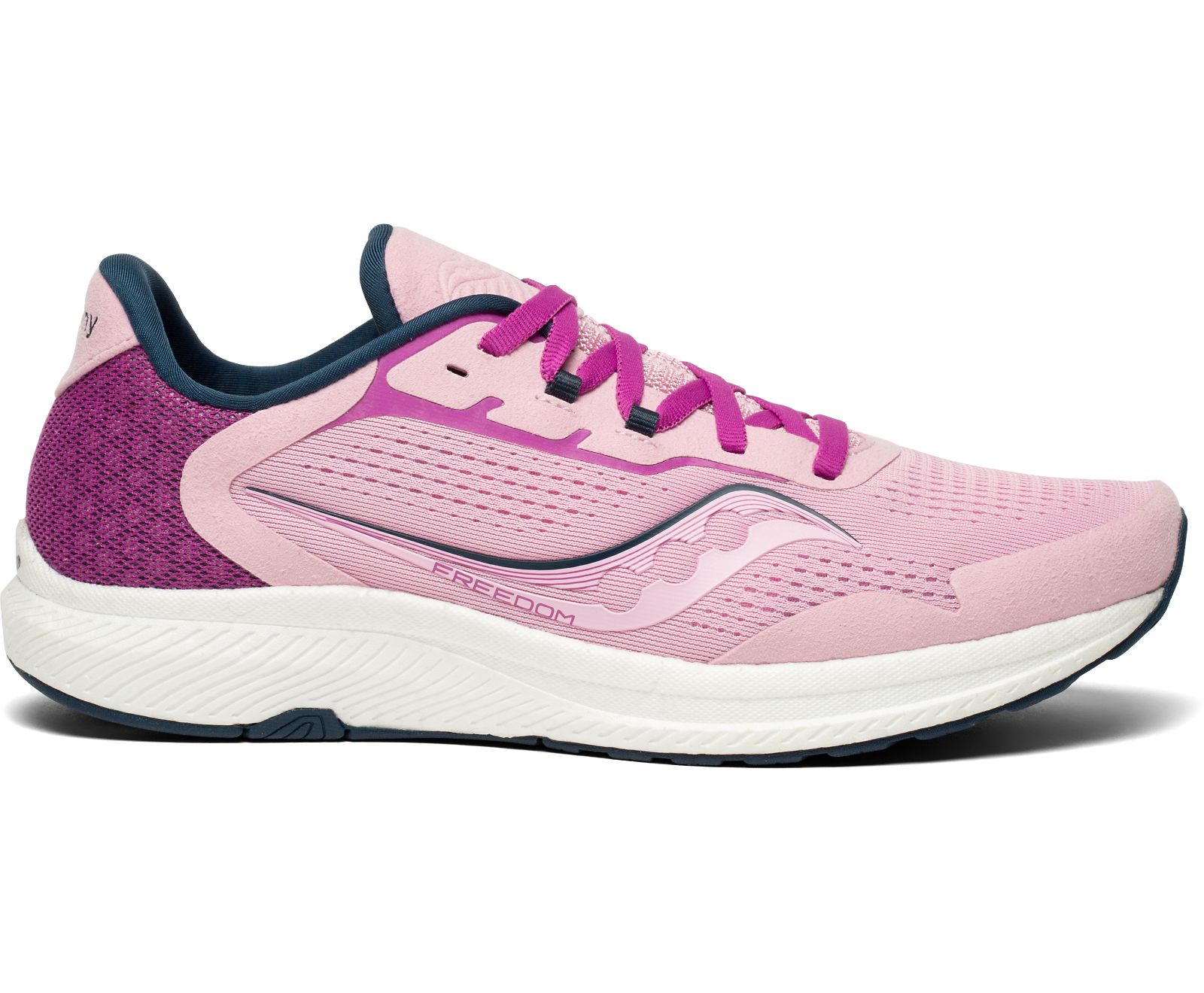 Pink / Purple Women\'s Saucony Freedom 4 Running Shoes | PYKAO1359