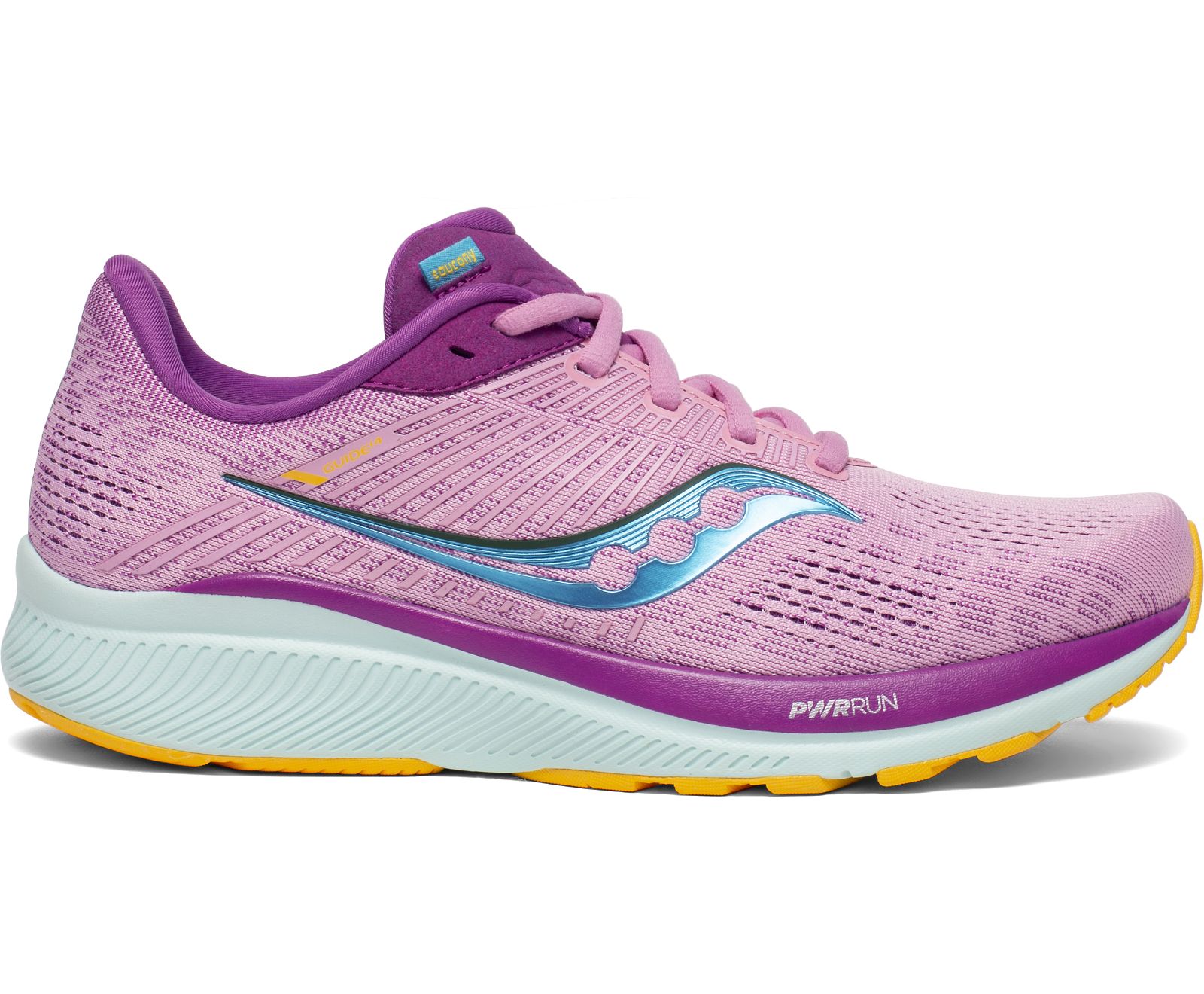 Pink / Purple Women\'s Saucony Guide 14 Running Shoes | EQLKW9710