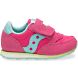 Pink / Turquoise Kids' Saucony Baby Jazz Hook & Loop Sneakers | UHGIT9402