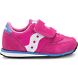 Pink / White Kids' Saucony Baby Jazz Hook & Loop Sneakers | YKNBV3124