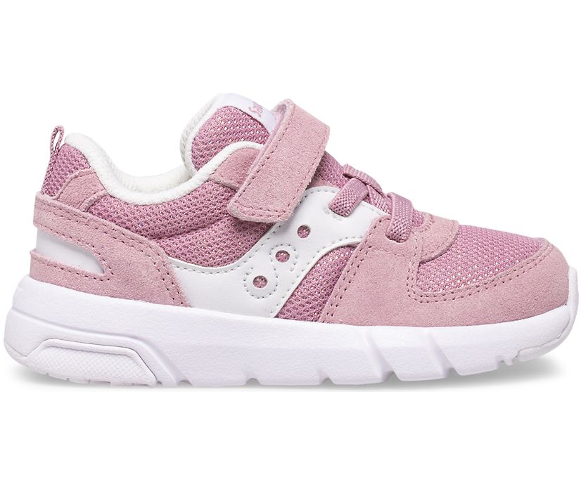 Pink / White Kids\' Saucony Jazz Lite 2.0 Sneakers | QZGUL1894