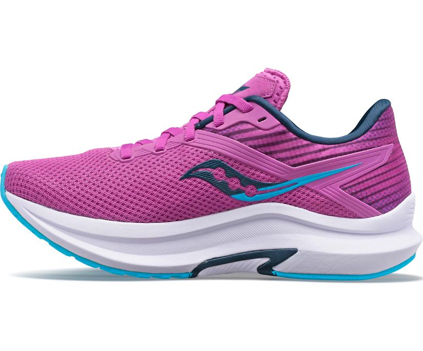 Pink Women's Saucony Axon Running Shoes | IRMJL9842