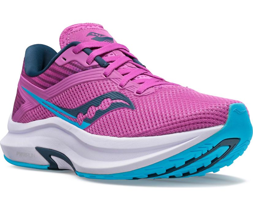 Pink Women's Saucony Axon Running Shoes | IRMJL9842