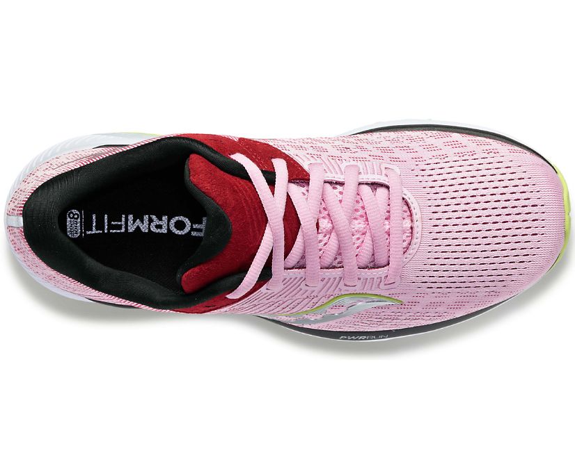 Pink Women's Saucony Guide 14 Running Shoes | CNKHU2391