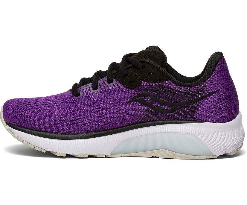 Purple / Grey Women's Saucony Guide 14 Running Shoes | IDPMU2486