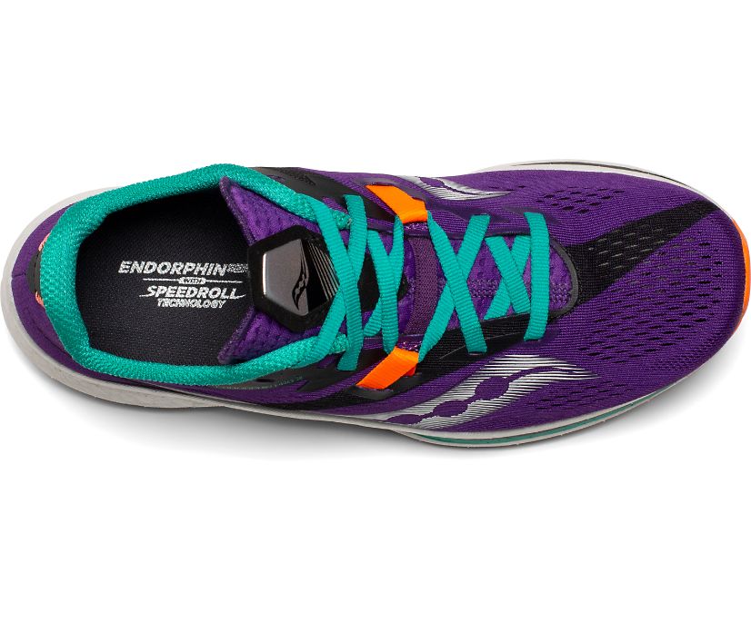 Purple Women's Saucony Endorphin Pro 2 Running Shoes | UOVYW2506