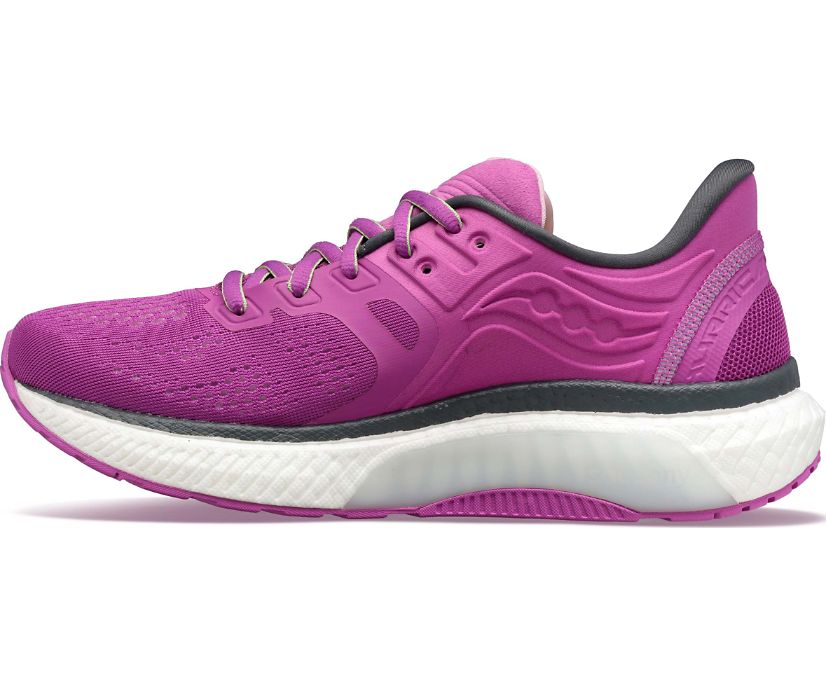 Purple Women's Saucony Hurricane 23 Running Shoes | GJVFW7935