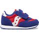 Red / White / Blue Kids' Saucony Baby Jazz Hook & Loop Sneakers | FPQWH4950