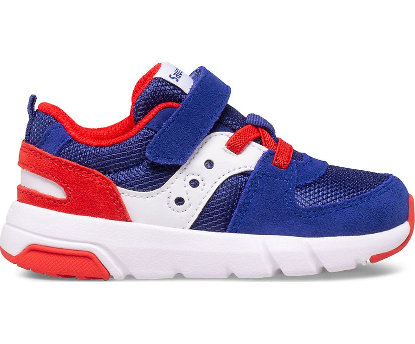 Red / White / Blue Kids' Saucony Jazz Lite 2.0 Sneakers | PQOGC9074