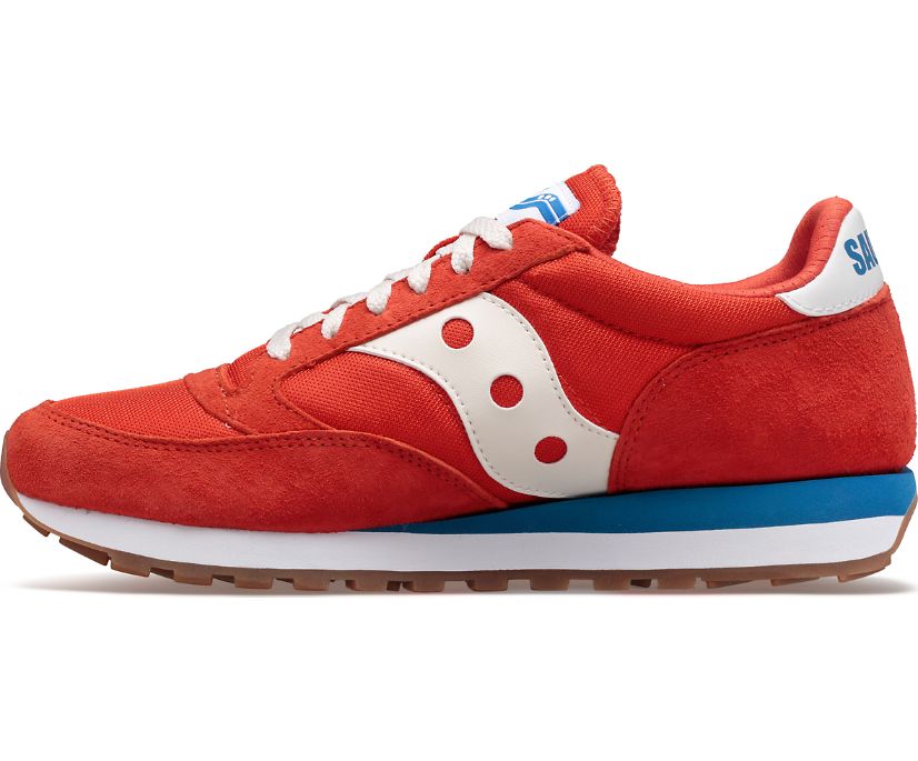 Red / White / Blue Women's Saucony Jazz 81 Originals | TZVUY9872