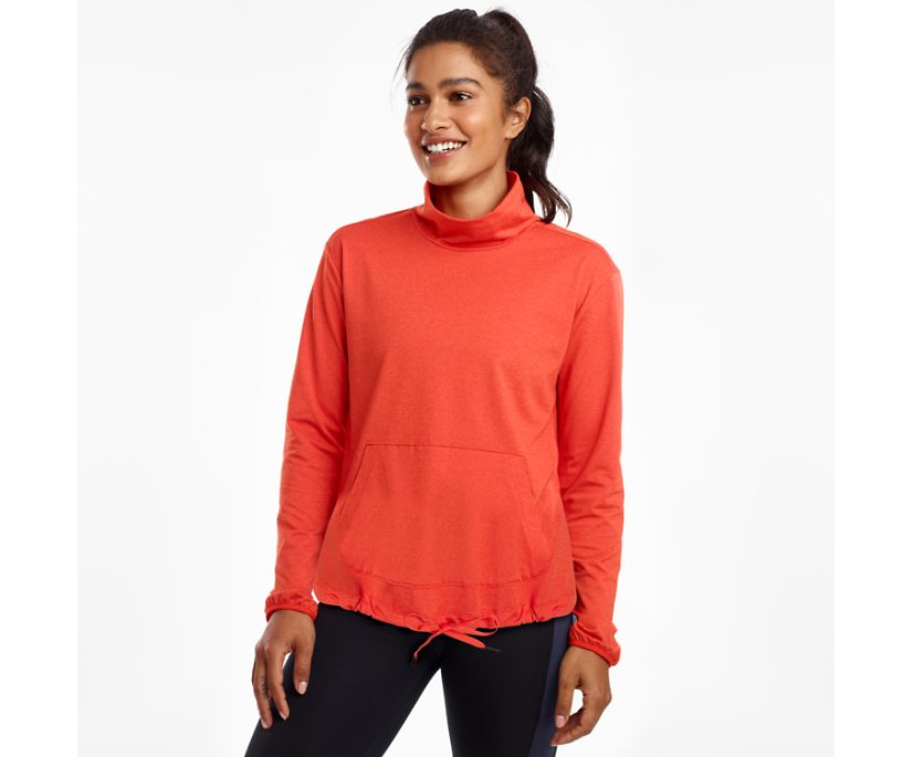 Red Women\'s Saucony Sunday Pocket Jackets | AFYVQ4273